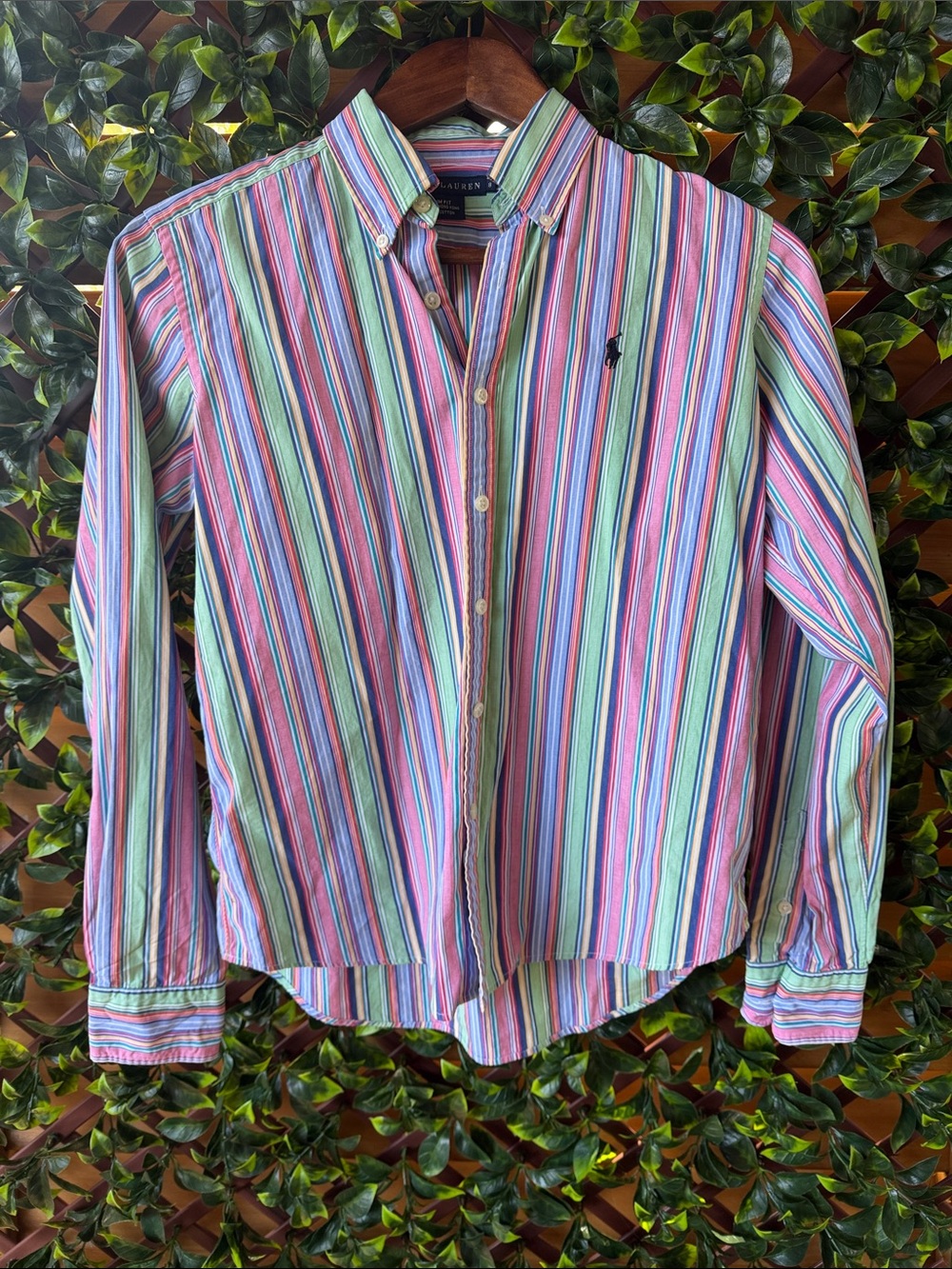 Ralph Lauren Multicolor Striped Button-Down Shirt